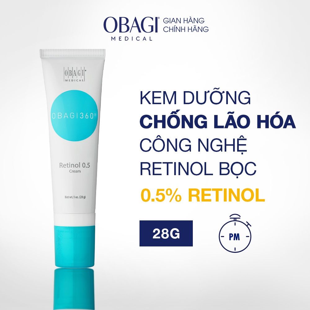  Kem Chống Lão Hóa & Tái Tạo Da Obagi 360 Retinol 0.5 28g 