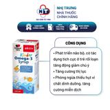  Siro bổ não cho bé Doppelherz Kinder Omega-3 Syrup chai 250ml 