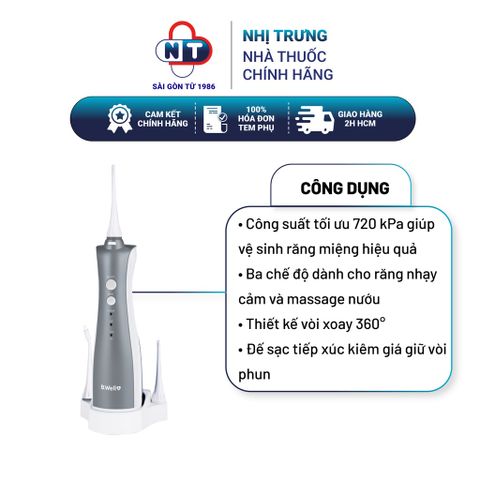  Máy tăm nước 5 vòi phun B Well WI 912 