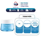  Kem dưỡng ẩm cấp nước cho da căng mịn Vichy Aqualia Thermal Rehydrating Cream Light 50ml 