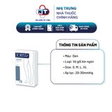  Vớ y khoa 2 gối màu đen kín ngón Jobst Relief 