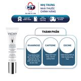  Kem dưỡng chống lão hoá giảm thâm mắt Vichy Liftactiv Supreme Eyes Correcting Anti Wrinkle & Firming Care 15ml 