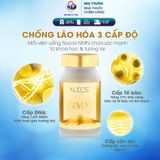  Viên uống NMN chống lão hóa hỗ trợ sức khỏe Nucos NMN 1 hộp x 60 viên 