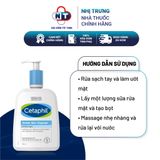  Sữa rửa mặt dịu nhẹ dành  cho da nhạy cảm Cetaphil Gentle Skin Cleanser 500ml 