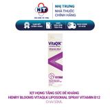  Xịt họng tăng sức đề kháng Henry Blooms VitaQLK Liposomal Spray Vitamin B12 chai 50ml 