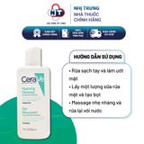  Sữa rửa mặt CeraVe Foaming Cleanser gel moussant 88ml 