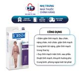  Vớ y khoa 2 đùi mỏng màu da kín ngón Jobst Opaque 