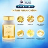  Viên uống NMN chống lão hóa hỗ trợ sức khỏe Nucos NMN 1 hộp x 60 viên 