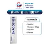  Kem đánh răng giúp làm trắng răng Sensodyne Gentle Whitening tuýp 100g 
