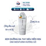  KEM DƯỠNG DA TAY SIÊU MỀM MỊN OMI MENTURM (HƯƠNG GỖ)(NHẬT BẢN) 