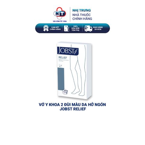  Vớ y khoa 2 đùi màu da hở ngón Jobst Relief 