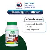  Viên uống hỗ trợ sức khỏe tim mạch điều hòa mỡ máu Organika Cholesterol Hộp 60 viên 