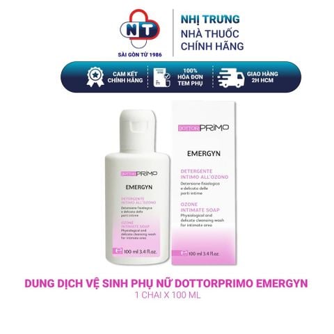  Dung Dịch Vệ Sinh Phụ Nữ DottorPrimo Emergyn 100ml 