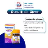  Viên uống Vitamin và Khoáng Chất tăng cường sức khoẻ giảm mệt mỏi Pharmaton Essential hộp 30 viên 