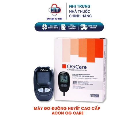  Máy đo đường huyết cao cấp Acon Og Care 