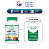  Viên uống đông trùng hạ thảo tăng cường sinh lý và tăng sức đề kháng Organika Cordyceps Hộp 90 viên 
