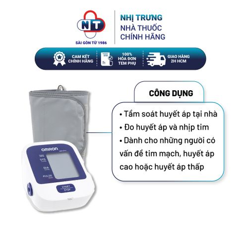  Máy đo huyết áp tự động Omron HEM-8712 