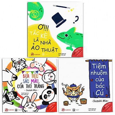 Combo 3 Cuốn Ehon Nhật Bản Màu Sắc