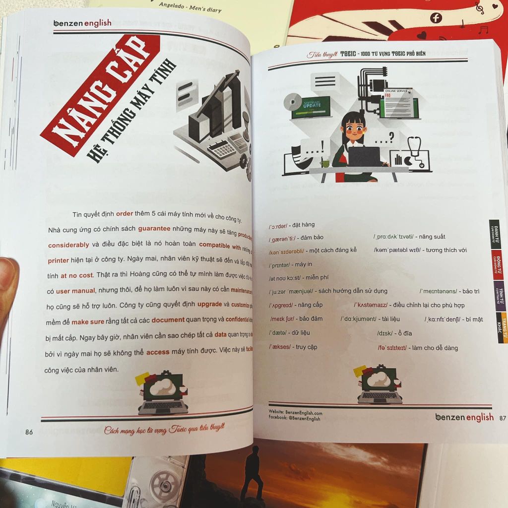 Tiểu Thuyết TOEIC BENZEN 1000 Từ Vựng Phổ Biến