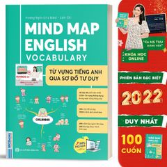 Mindmap English Vocabulary và Mindmap English Grammar - PHIÊN BẢN ĐẶC BIỆT 2022 - Kèm khóa học chi tiết