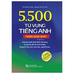 5500 Từ Vựng Tiếng Anh Thông Dụng Nhất