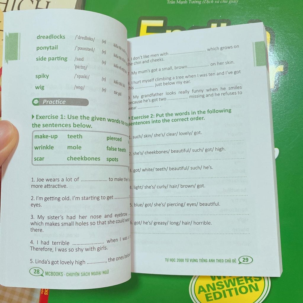 Tự Học 2000 Từ Vựng Tiếng Anh Theo Chủ Đề