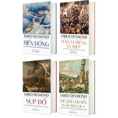 Box Set 4 quyển Jared Diamond