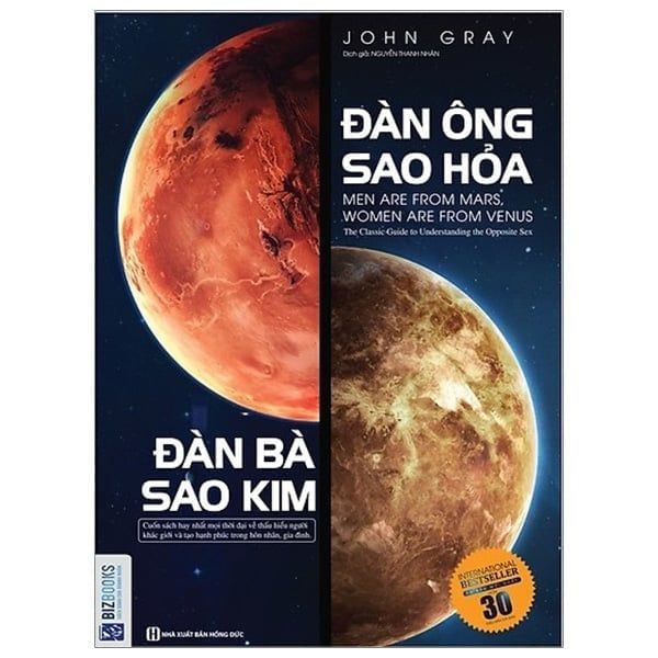 Đàn Ông Sao Hỏa Đàn Bà Sao Kim (tái bản)