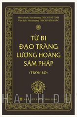 Kinh Lương Hoàng Sám (Bìa cứng, chữ to hơn)
