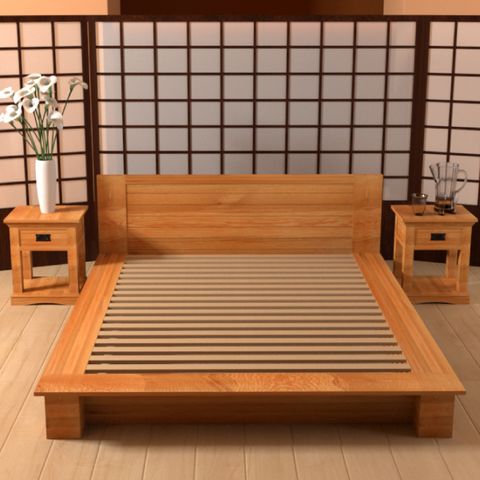  Giường gỗ kiểu Nhật 