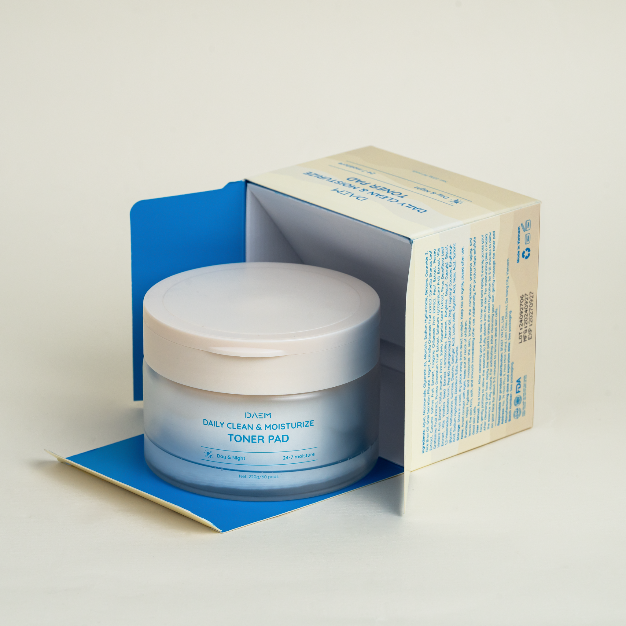 Daily Clean & Moisturize Toner Pad