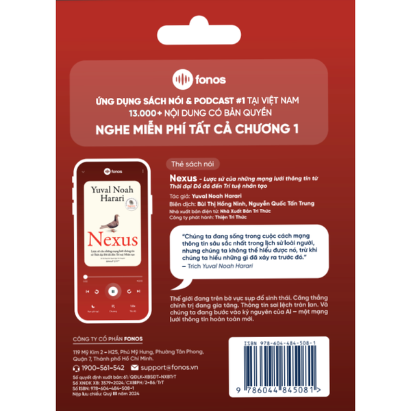  Nexus - Lược Sử Của Những Mạng Lưới Thông Tin Từ Thời Đại Đồ Đá Đến Trí Tuệ Nhân Tạo 