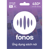  Thẻ Hội Viên Fonos Quý - Premium PRO 