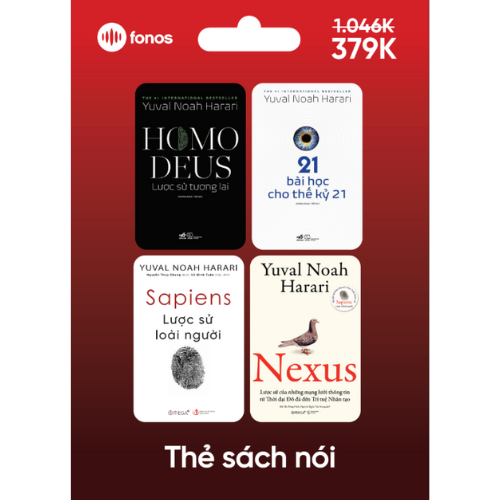  Combo Sách Nói: Lịch Sử Loài Người Và Tương Lai 
