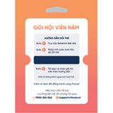  Thẻ Hội Viên Fonos - Gói Năm 