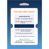 Thẻ Hội Viên Fonos - Gói Tháng 