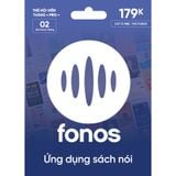  Thẻ Hội Viên Fonos Tháng - Premium PRO 