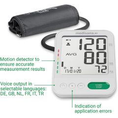  Máy đo huyết áp bắp tay Medisana BU586 có giọng nói 
