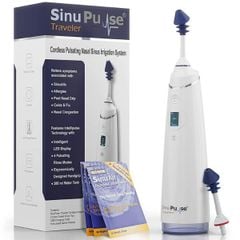  Máy rửa mũi SinuPulse Traveler 30 gói muối 