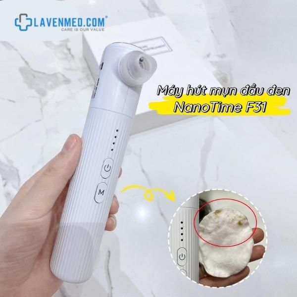 Máy hút mụn soi da 4 in 1 NanoTime F31
