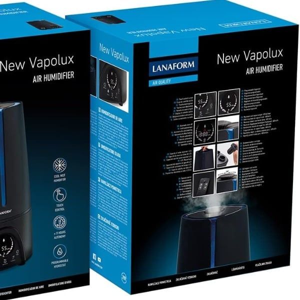 Máy tạo độ ẩm Lanaform New Vapolux LA120119 công nghệ siêu âm 4.5L