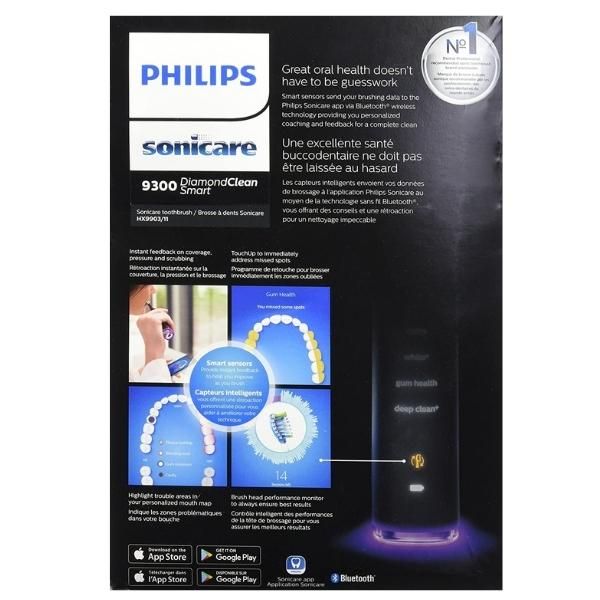 Bàn chải đánh răng điện Philips Sonicare 9300 Diamond Clean Smart
