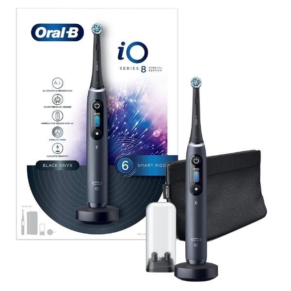 Bàn chải điện Oral B iO Series 8 với 6 chế độ làm sạch răng miệng