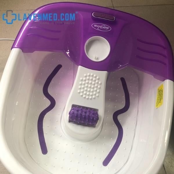Bồn ngâm chân massage Maxcare Max641C chức năng con lăn Massage/ Giữ nhiệt/ Sục khí
