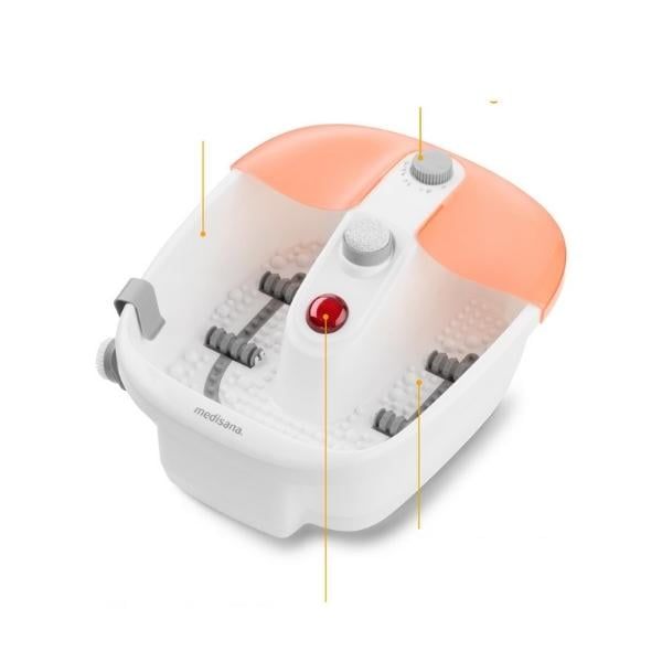 Bồn massage chân Medisana FS883 làm nóng nước, giữ ấm, rung sủi