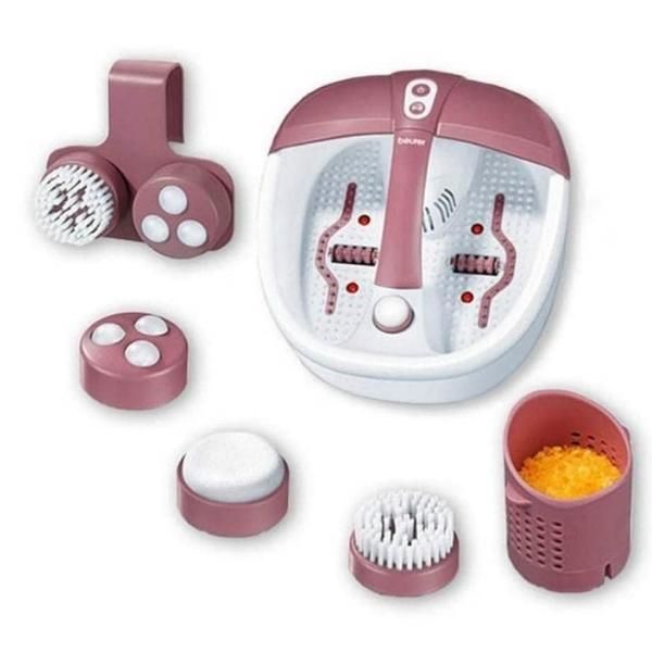 Bồn ngâm chân Beurer FB35 với tính năng Massage rung, Con lăn massage thường, Đèn hồng ngoại