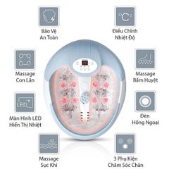  Bồn ngâm chân hồng ngoại Lanaform Luxury 