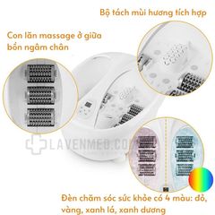  Bồn ngâm chân massage Medisana FS888 
