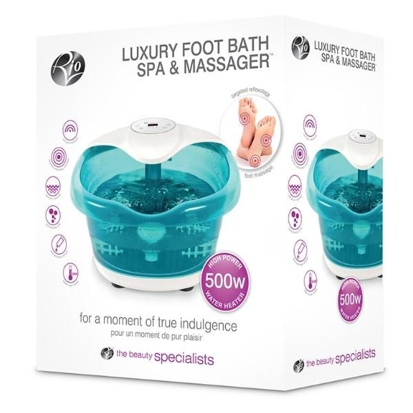 Bồn ngâm chân Rio FTBH5 với 4 con lăn massage
