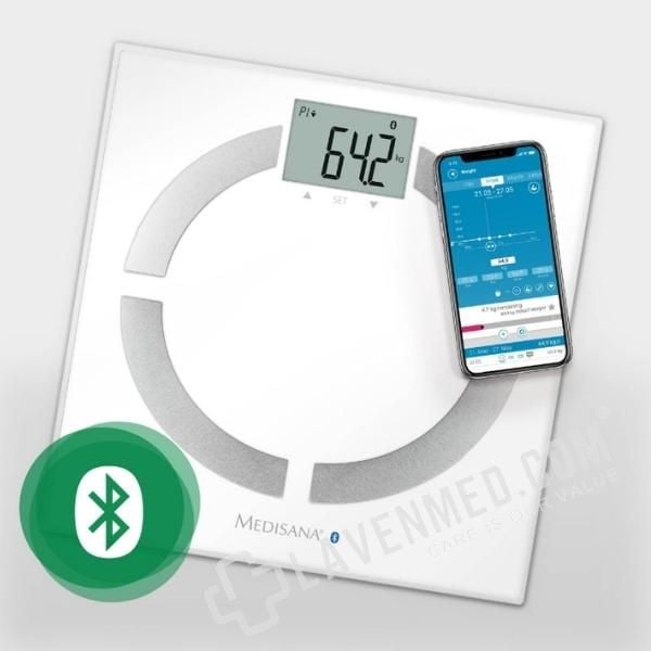 Cân phân tích cơ thể Medisana BS444 phân tích chỉ số mỡ, nước, cơ, xươ
